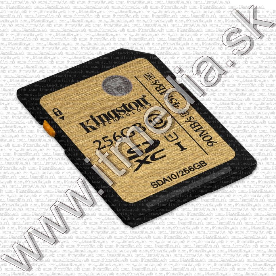 Image of Kingston SD-XC card 256GB UHS-I U1 GOLD Class10 (SDA10) (IT11461)