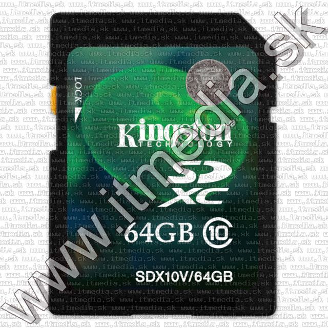 Image of Kingston SD-XC kártya 64GB UHS-I U1 info! Class10 Value (IT9719)