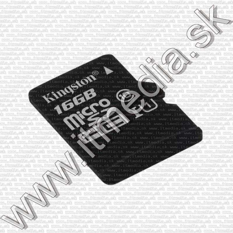 Kingston microSD-HC card 16GB UHS-I U1 Class10 + adapter (45/10 MBps) (IT8372) Image of Kingston microSD-HC card 16GB UHS-I U1 Class10 + adapter (45/10 MBps) (IT8372)