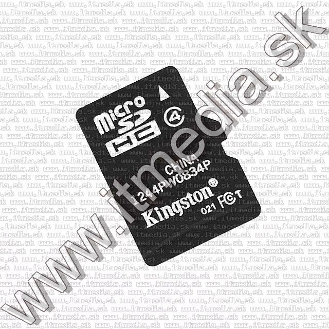 Image of Kingston microSD-HC card 8GB Class4 + adapter + Card Reader Mobility (IT8754)