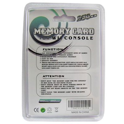 Image of Nintendo Wii Memorycard 256 MB (IT4328)