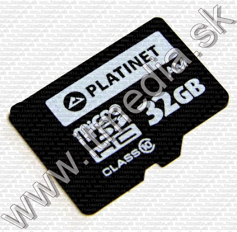 Image of Platinet microSD-HC kártya 32GB *Class10* *3 év garancia* + adapter (IT11479)