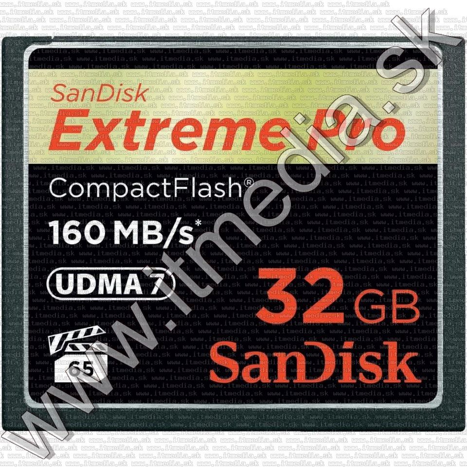 Image of Sandisk CF (Compact Flash) Memorycard, 32GB EXTREME SDCFXPS-032G-X46 [160R] (IT13133)