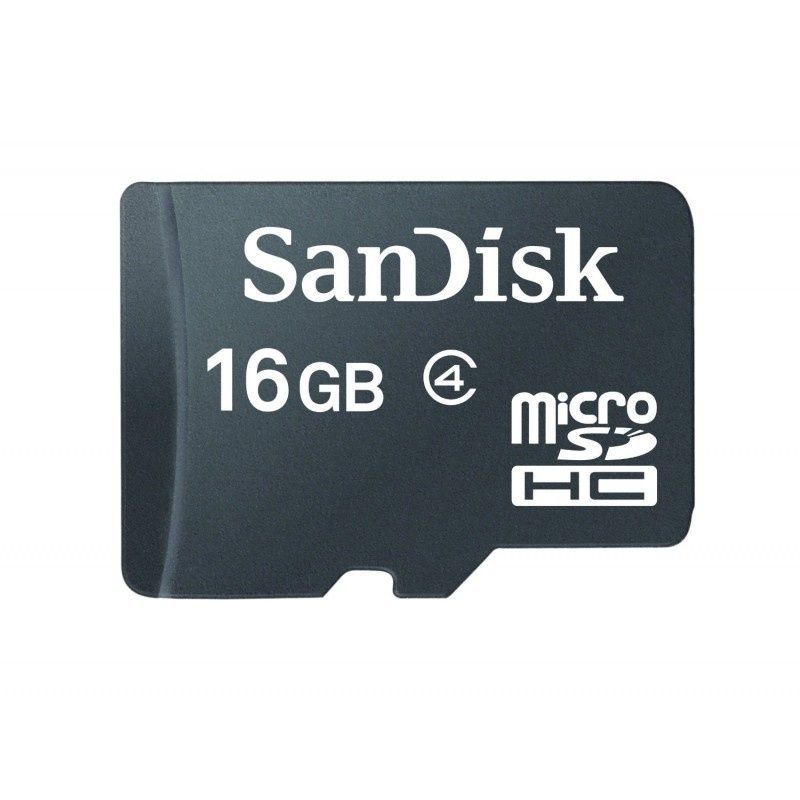 Image of Sandisk microSD-HC kártya 16GB CLASS4 adapter nélkül (IT12749)