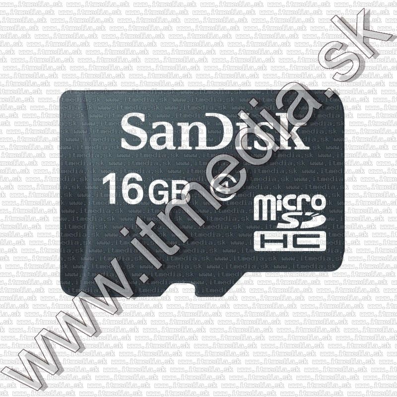 Sandisk microSD-HC kártya 16GB CLASS4 adapter nélkül (IT12749) Image of Sandisk microSD-HC kártya 16GB CLASS4 adapter nélkül (IT12749)
