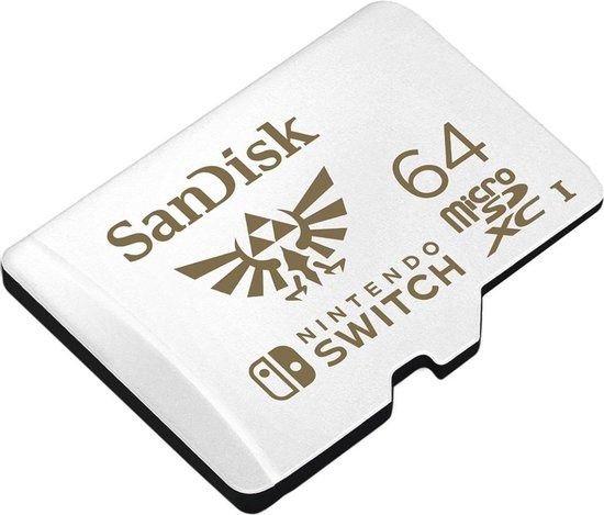 Image of Sandisk Nintendo Switch™ microSD-XC card 64GB UHS-I U3 V30 [100R60W] (IT14570)
