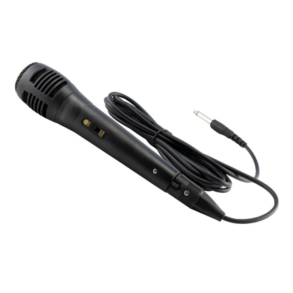 Image of Omega dynamic Microphone 3m [44908] 6.3mm Jack INFO! (IT14671)