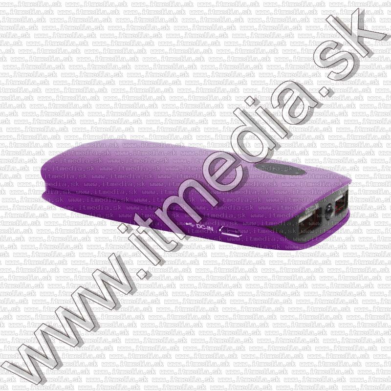 Image of Platinet Powerbank 5000mAh Gumírozott Lila (42410) (IT11425)