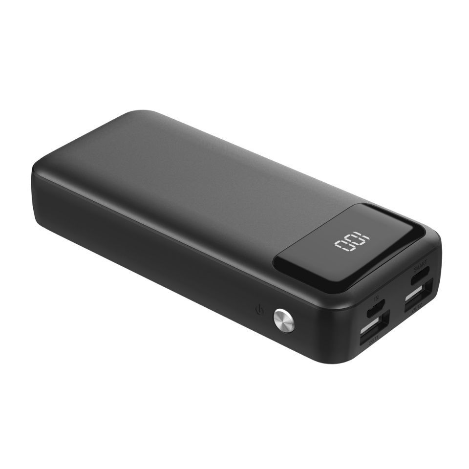 Image of Platinet LCD Powerbank Li-Po 10000mAh Black (44999) (IT14318)
