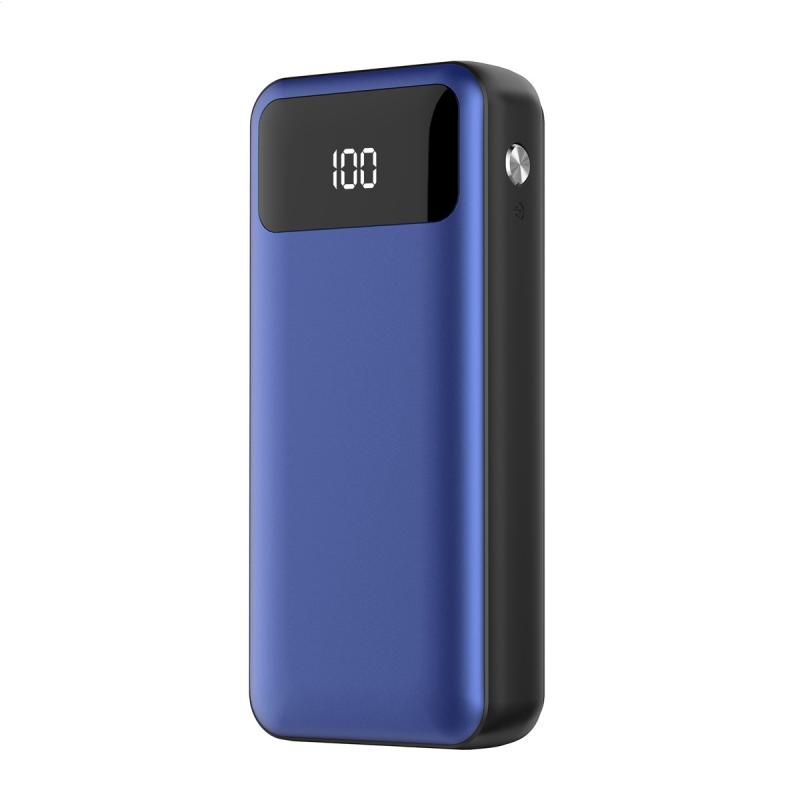 Platinet LCD Powerbank Li-Po 10000mAh Blue (45000) (IT14644) Image of Platinet LCD Powerbank Li-Po 10000mAh Blue (45000) (IT14644)