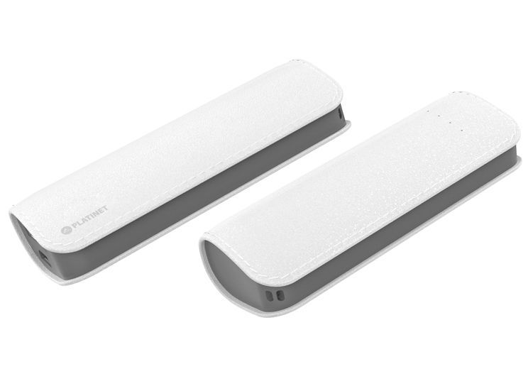 Image of Platinet Powerbank 2600mAh Fehér (43407) Bőr (IT13893)