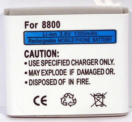 Image of Nokia Mobile (Cellphone) Accu BL-5X (compatible) (8800) (IT1047)