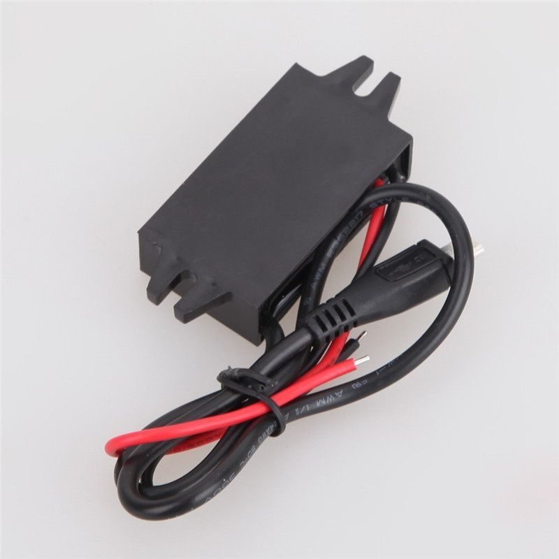 Image of CPT Universal microUSB CAR charger 5V 2A (Module) 7-50V DC (IT12644)