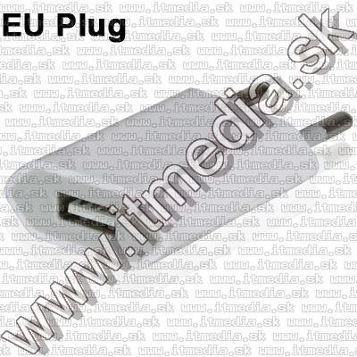 Image of Mini USB hálózati töltő (iPhone replika) 1000mA INFO! (IT7137)