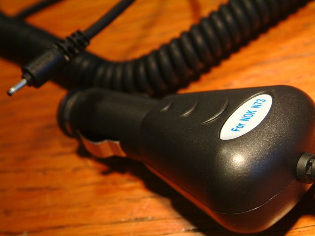 Image of Nokia 12V mobile charger, N73 N70 N95 (IT1942)