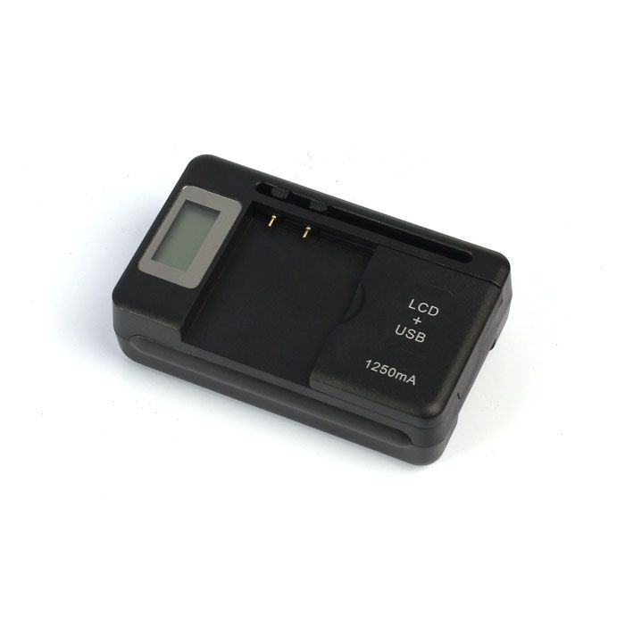 Image of Universal Cellphone Battery Charger (600mA) USB 1250mA (IT12560)