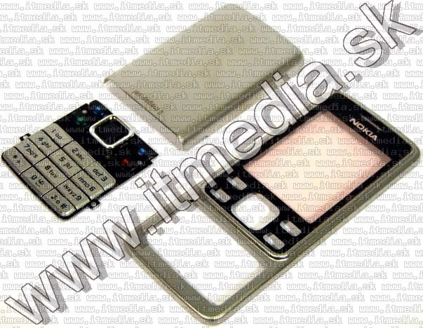 Image of Compatible Cellphone Housing Nokia 6300 *Silver* (IT3702)