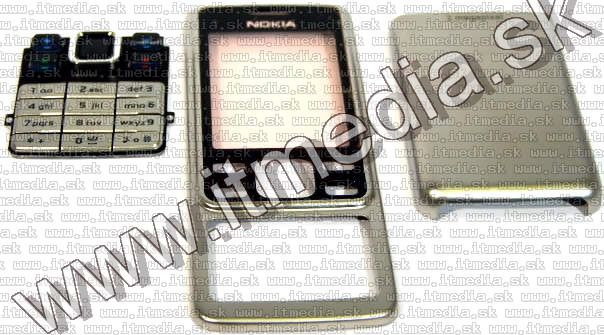 Image of Compatible Cellphone Housing Nokia 6300 *Silver* (IT3702)