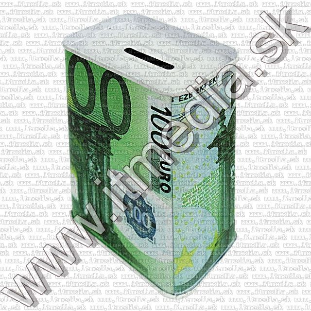 Image of Metal Money Box *medium* 11 cm Type 5 *100 EUR* (IT9240)