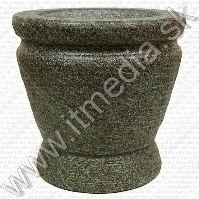 Image of Thai gránit kőmozsár (kézzel készített) 18cm (mély) (IT8854)