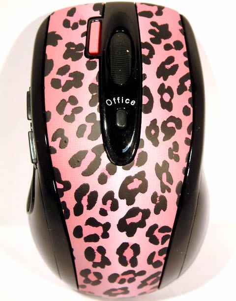 Image of G-Cube Lux Wireless Mouse G4L-70PF *Pink Leopard* (IT2954)