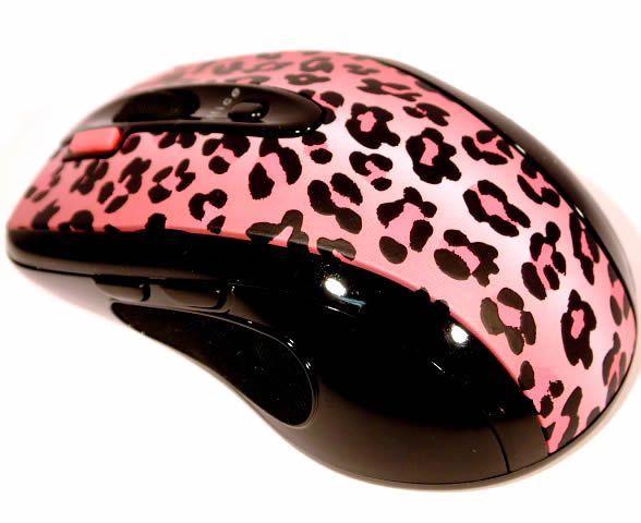 Image of G-Cube Lux Wireless Mouse G4L-70PF *Pink Leopard* (IT2954)