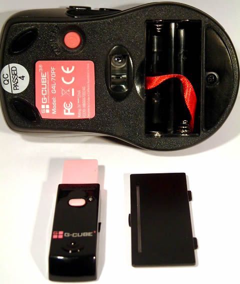 Image of G-Cube Lux Wireless Mouse G4L-70PF *Pink Leopard* (IT2954)