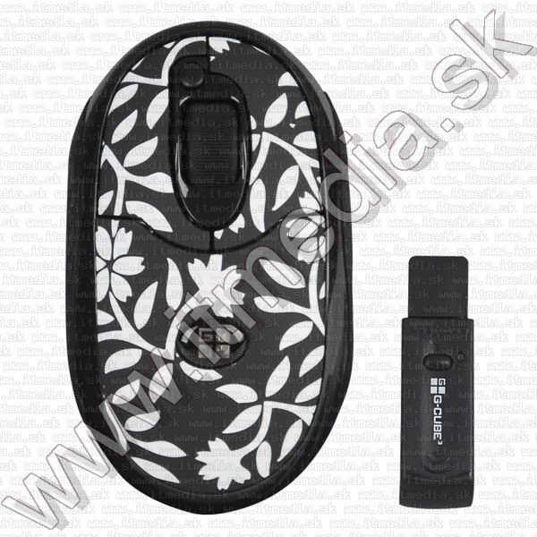 Image of G-Cube WIRELESS Travel Mouse G4BW-20SG *Secret Garden* (IT8341)