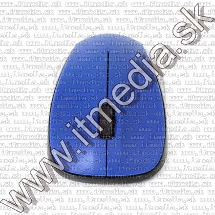 Image of Omega optikai egér Vezeték Nélküli (412WBL) *Kék* 1000dpi (42979) (IT11955)