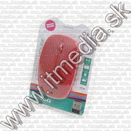 Image of Omega optikai egér Vezeték Nélküli (OM-420) *Kék* 1000dpi (42863) (IT11837)