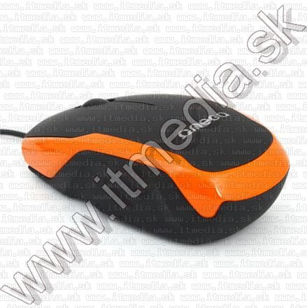 Image of Omega Optical Mouse USB (OM 72) 800dpi *Black-Orange*(40287) (IT10803)