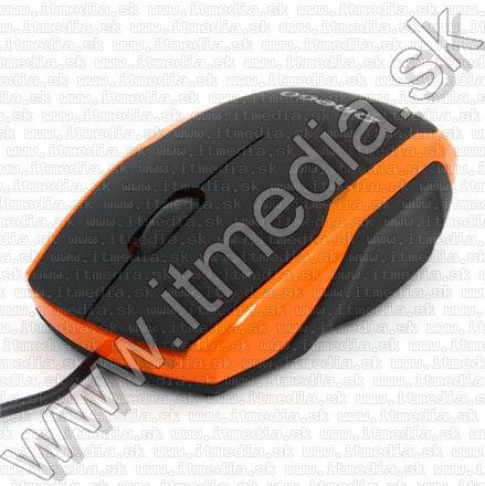 Image of Omega Optical Mouse USB (OM 72) 800dpi *Black-Orange*(40287) (IT10803)