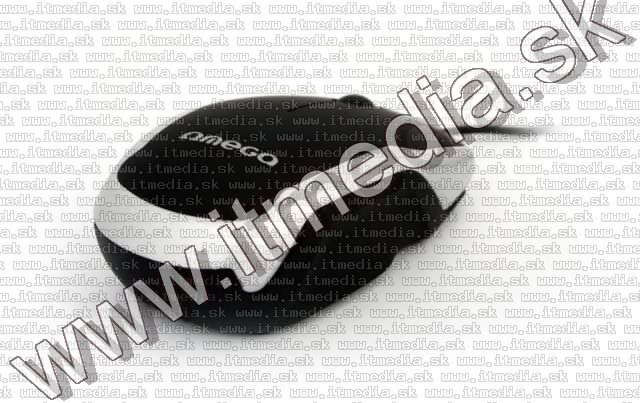 Image of Omega Optical Mouse USB (OM 72) 800dpi *Black-Silver*(40289) (IT10802)