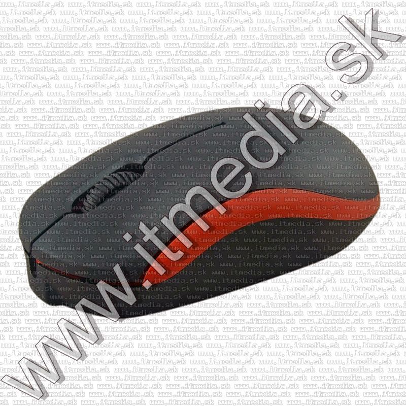 Image of Omega Optical Mouse USB (OM 07V) Black-Red 1000dpi (43185) V2 (IT11948)