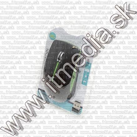 Image of Platinet optikai egér Vezeték Nélküli (OM-417) *Zöld* 1200dpi (43107) (IT11839)