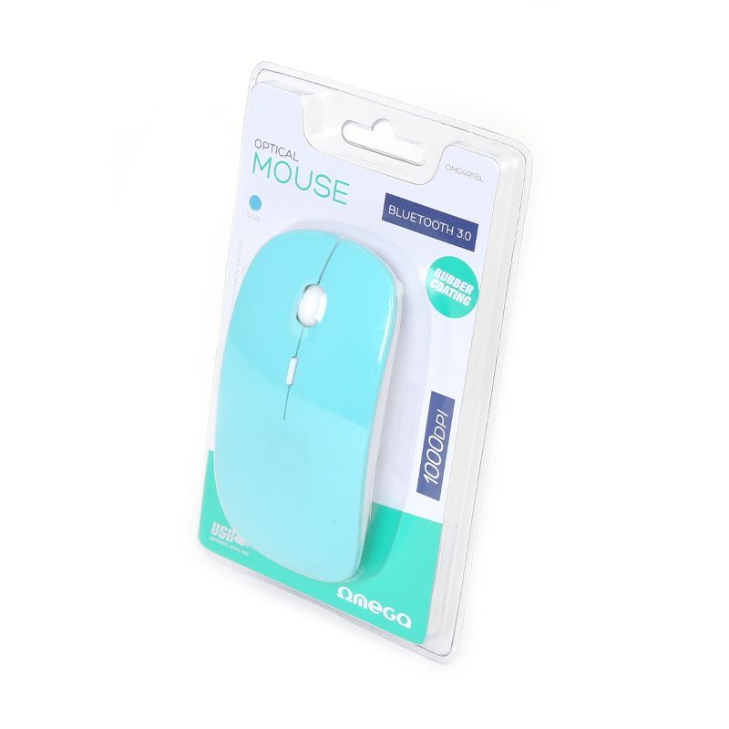 Image of Omega vezetéknélküli *BLUETOOTH* egér (OM 446) *Kék* (IT12882)