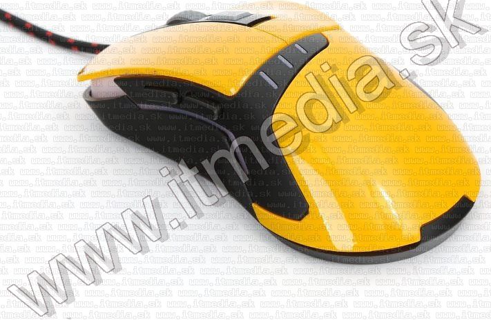 Image of Varr Laser Gaming Mouse USB (OM 270) 3200dpi Yellow (IT12949)