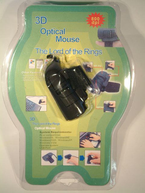 Image of *Lord of The Rings* optical finger mouse (IT3007)