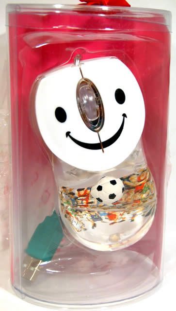 Image of Optical Water Mouse USB White *Soccer* (IT4148)