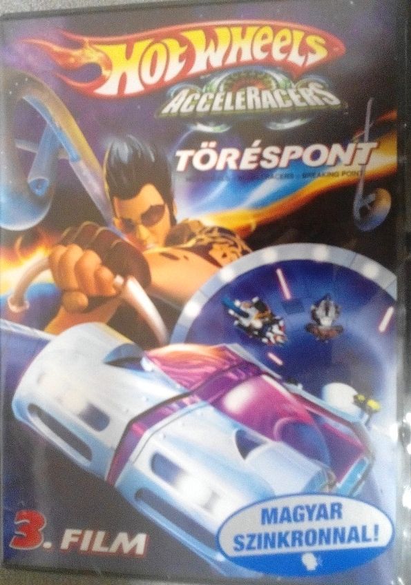 Image of DVD film *Hot Wheels 3* Töréspont (Magyar, rajzfilm) (IT12779)