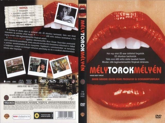 Image of DVD film *Mély torok mélyén* (Magyar, Dokumentumfilm, 18+) (IT12689)