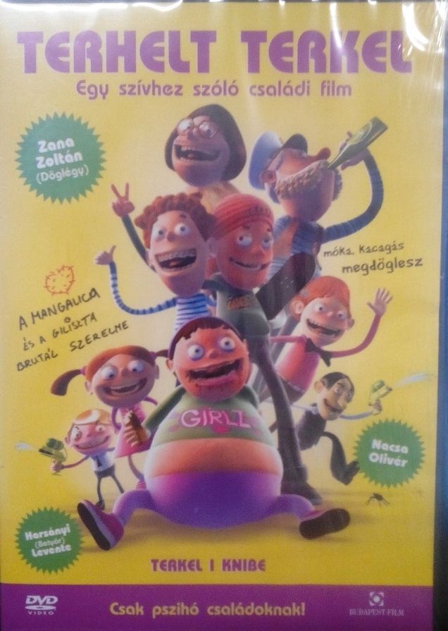 Image of DVD film *Terhelt Terkel* (Magyar) (IT12776)