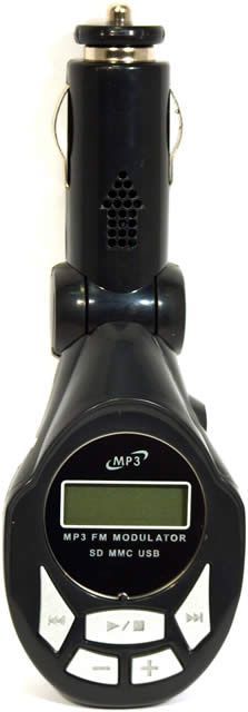 Image of Car FM MP3-WMA player 4-in-1 SD USB Line-In, 12-24V (IT4138)