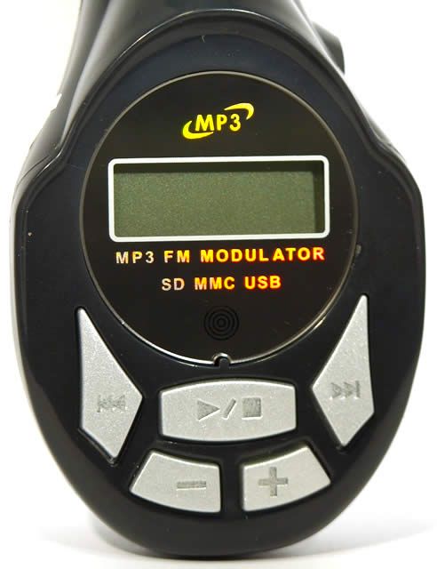 Image of Car FM MP3-WMA player 4-in-1 SD USB Line-In, 12-24V (IT4138)