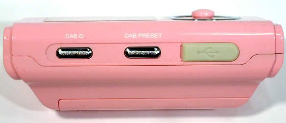 Image of ATMT MP-170 *1GB* MP3 Player + DAB radio *Pink* INFO! (IT3294)