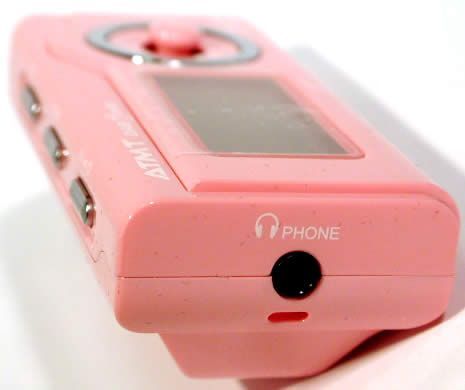 Image of ATMT MP-170 *1GB* MP3 Player + DAB radio *Pink* INFO! (IT3294)