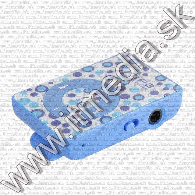Image of Plastic mini MP3 Player *microSD* *Blue* *BULK* (IT9941)