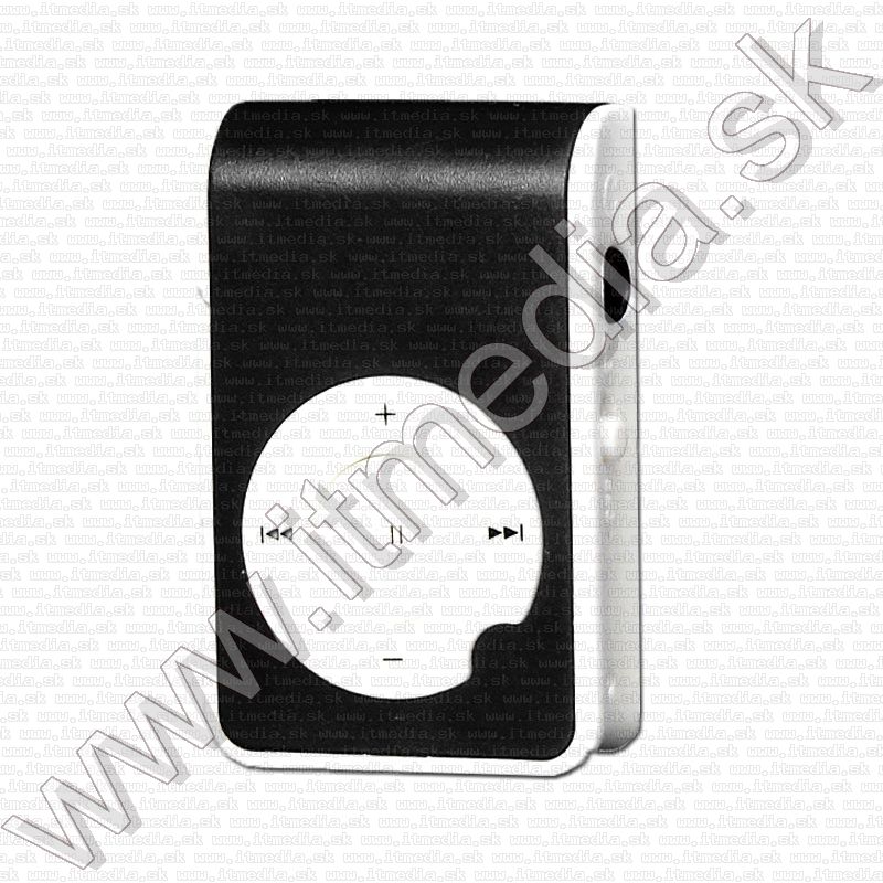 Image of Plastic mini MP3 Player *microSD* *Black* *BULK* (IT13004)