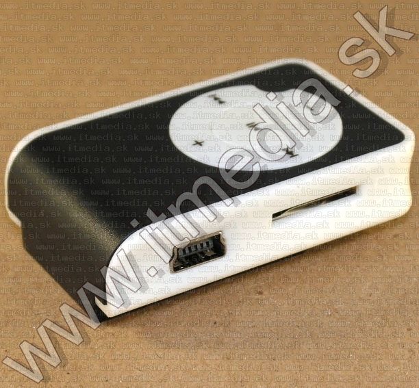 Image of Plastic mini MP3 Player *microSD* *Black* *BULK* (IT13004)