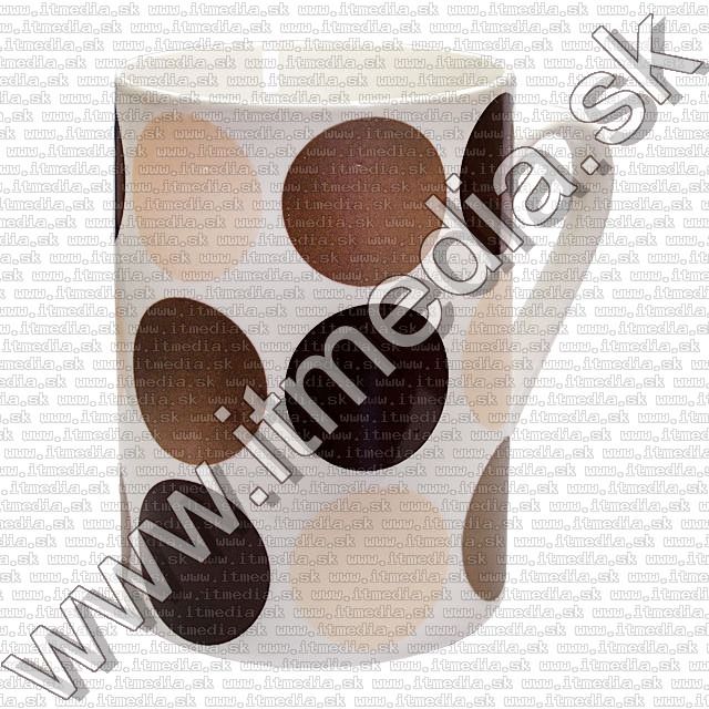 Image of Ceramic Mug *Retro* Stripes 7cm !info (IT8982)